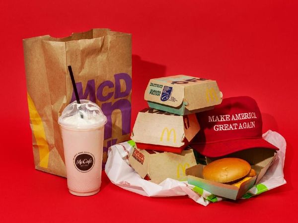 Mau Tahu Tampilan Fast Food Senilai 2.500 Kalori yang Dilahap Donald Trump?