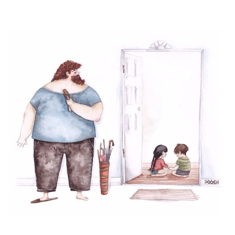 85+ Gambar Kartun Ayah Dan Anak Sedih Terbaru - Hogan