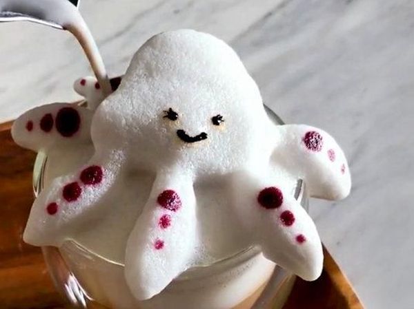 10 Latte Art Ini Bikin Gemas dan Gagal Fokus