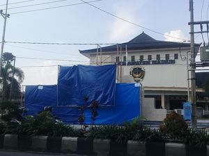 Ini Penampakan Terakhir Tugu Demokrasi Setelah Sempat Viral