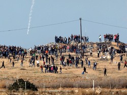 2 Warga Palestina Tewas dalam Aksi Memprotes Keputusan Trump di Gaza