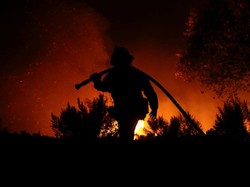 Kebakaran Hutan Hanguskan California Selatan, 212 Ribu Warga Mengungsi