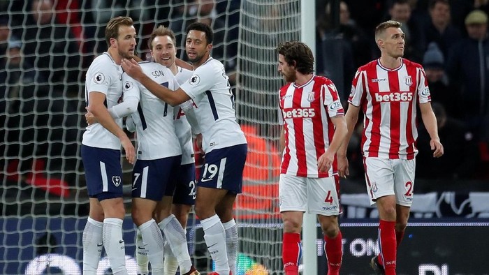 Akhiri Puasa Kemenangan, Spurs Libas Stoke 5-1