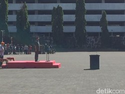 TNI Upacara Sertijab Marsekal Hadi Jadi Panglima di Mabes Cilangkap