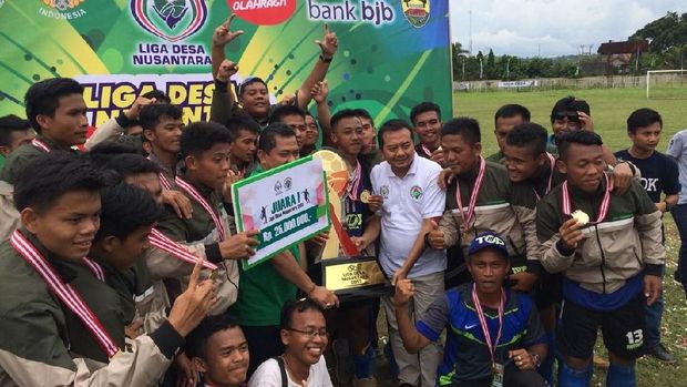 Sukarame Tasikmalaya Juara Liga Desa 2017
