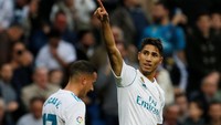 Satu lagi eks pemain Real Madrid di PSG yang pernah merasakan gelar juara Liga Champions adalah Achraf Hakimi (Reuters)