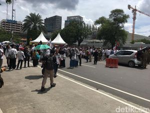 Video Aksi Bela Palestina Berjalan Tertib dan Lancar