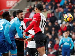Sempat Tertinggal, Arsenal Imbangi Southampton 1-1