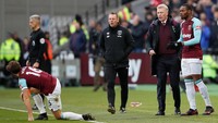 Di empat pertandingan pertamanya sebagai manajer West Ham, Moyes hanya mencatat satu hasil imbang dan tiga kali kalah. Foto: David Klein/Reuters