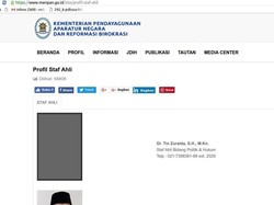 Pembuang Duit ke Toilet saat Digeledah KPK Jadi Staf Ahli Menpan