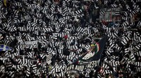 Juventus mendapatkan suntikan moral yang masif dari suporter yang memenuhi Allianz Stadium. (Foto: Stefano Rellandini/REUTERS)