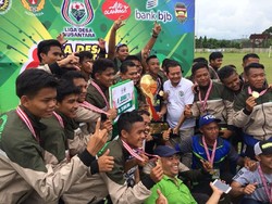 Desa Sukarame Tasikmalaya Juara Liga Desa 2017