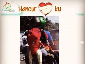 Ini Tentang Menggendong Anak di Belakang Saat Naik Motor Ini Tentang Menggendong Anak di Belakang Saat Naik Motor