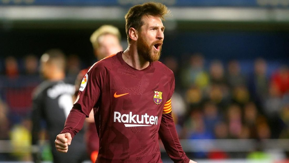 Lionel Messi menyamai rekor gol legenda Jerman Gerd Mueller (Foto: Heino Kalis/Reuters)