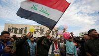 Foto: Meriahnya Parade Militer Irak Rayakan Kemenangan Atas ISIS
