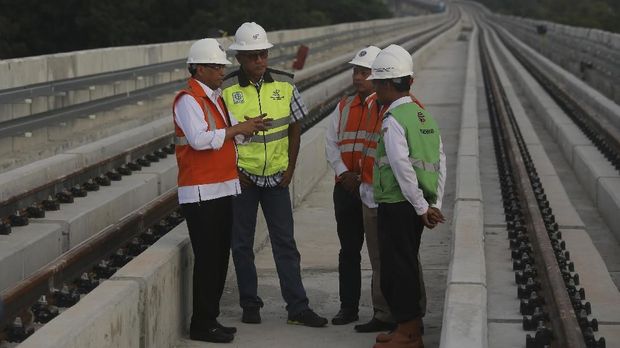 Kemenhub Jamin LRT Palembang Beroperasi Tepat Waktu