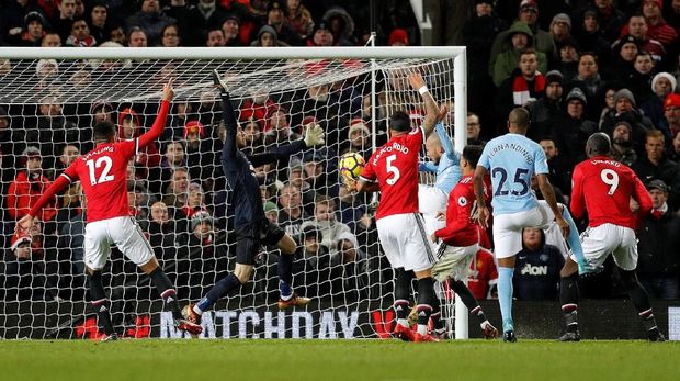 City Tumbangkan MU di Old Trafford