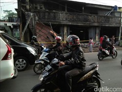 Polisi Selidik Penyebab Kebakaran Toko Kelontong di Sukabumi