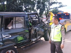 Sopir Mobil yang Kecelakaan di Tol Cawang Jadi Tersangka