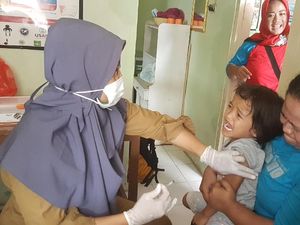 KLB di 7 Kabupaten Kota, Banten Lakukan Imunisasi Difteri Serentak