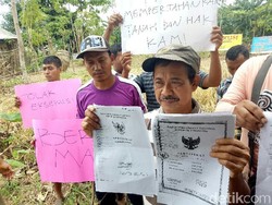 Warga Banyuwangi Gelar Aksi Damai Tolak Eksekusi Lahan