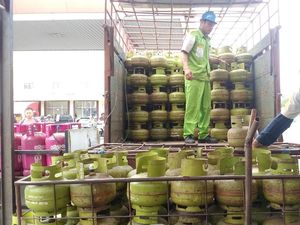 Pasokan Elpiji Melon ke Konsumen di Mojokerto Tersendat Pasokan Elpiji Melon ke Konsumen di Mojokerto Tersendat