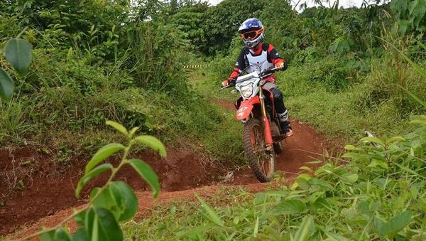Menjajal Ketangguhan Honda CRF150L
