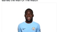 Menjadi soal karena dua assist itu disumbangkan Lukaku justru kepada City. Pada gol pertama yang dicetak David Silva, bola sepak pojok mengenai badannya lalu mengarah ke Silva. Pada gol kedua, upayanya membuang bola malah membuatnya berakhir di jangkauan Nicolas Otamendi. (Foto: Screenshot Twitter)