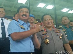 Panglima ke Kapolri: Kita Jalan Beriringan, Tak Ada Lagi Panas-Dingin