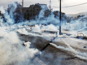 Kecam Trump, Hujan Gas Air Mata di Bethlehem