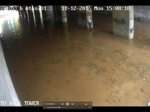 Banjir di Underpass Dukuh Atas, Kendaraan Tak Bisa Lewat