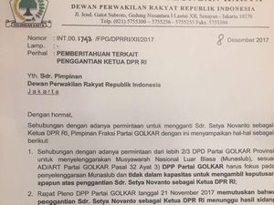 Kubu Anti-Novanto Kirim Surat Tandingan Tolak Aziz Jadi Ketua DPR Kubu Anti-Novanto Kirim Surat Tandingan Tolak Aziz Jadi Ketua DPR