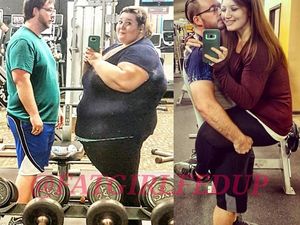 Diet Bareng, Suami Istri Ini Sukses Pangkas Bobot Hingga 180 Kg