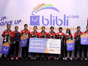 Hasil Lengkap Superliga Badminton Junior 2017