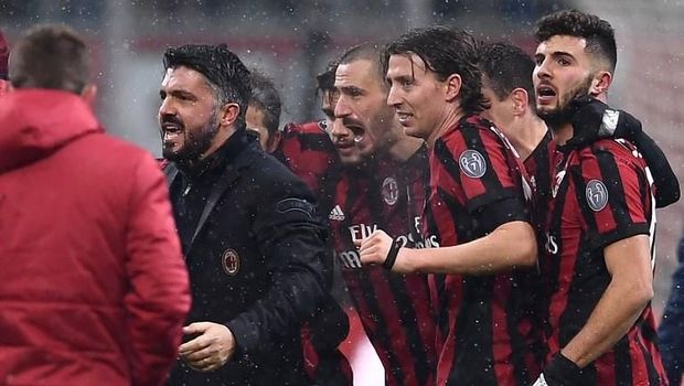 AC Milan mencatatkan 10 laga tanpa kalah di bawah arahan Gennaro Gattuso.