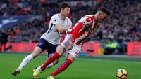 Ben Davies, bek (Tottenham Hotspur). Satu assist dibuat Davies dalam kemenangan 5-1 atas Stoke City. Itu merupakan assist ketiganya musim ini, yang terbanyak di antara pemain bertahan Spurs lain. (Foto: Action Images via Reuters/Andrew Couldridge)