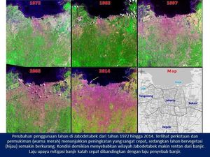 Wajah Jakarta 1972-2014: Makin Rentan Diserang Banjir