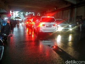 Hujan Lebat, Underpass Dukuh Atas Tanpa Genangan