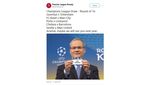 Lucu-Lucu Respons Undian Liga Champions: Meledek Arsenal, Madrid, Sampai Messi