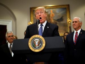 Trump Bekukan Dana USD 125 Juta untuk Pengungsi Palestina
