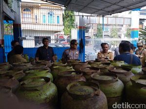 Amankan Pasokan, Polisi dan Disperindag Sidak Elpiji 3 Kg