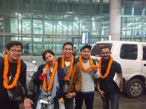 Bunga Marigold Jadi Tanda Sambutan Tim Dream Destination India Bunga Marigold Jadi Tanda Sambutan Tim Dream Destination India