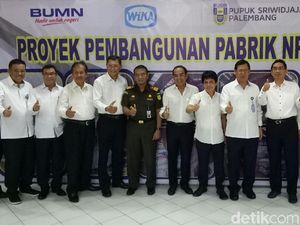 Produksi 3,4 Juta Ton NPK, Pusri Bangun Pabrik di Palembang