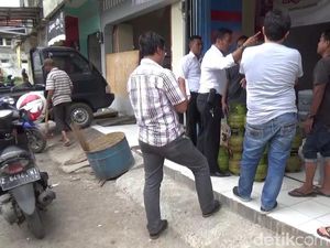 Begini Temuan Polisi Saat Sidak Elpiji 3 Kg di Tasikmalaya