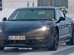 Mobil Listrik Porsche Terlihat Tes di Salju