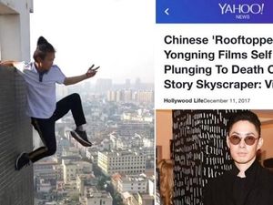 Kacau, Pemanjat Gedung yang Tewas Disangka Vanness Wu