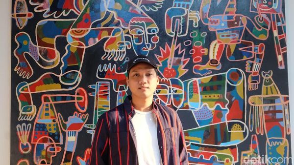 Dari Musik Kini Abenk Alter Eksis Sebagai Seniman Visual