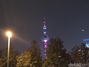 Foto: Ini Menara Ikonik di Shanghai
