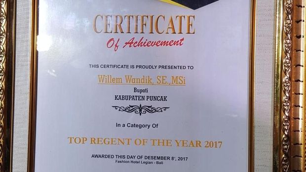 Puncak Papua Tak Lagi Terisolir, Bupati: Terima Kasih Jokowi