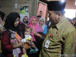 2 Balita Pengidap Penyakit Kronis di Jepara Dibantu Bupati dan PMI